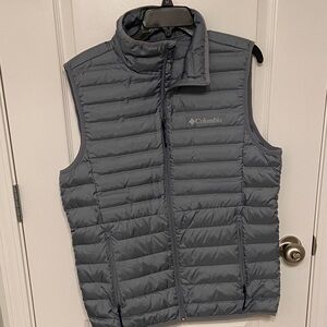 Columbia Men’s Puffer Vest Gray